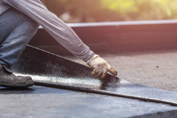 Professional Basement Waterproofing technician working in Wickliffe, OH